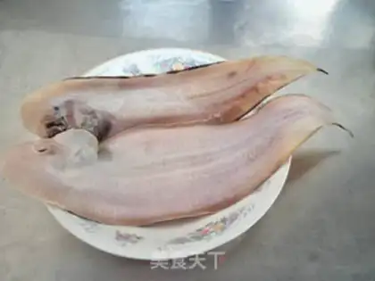 Make Vapouring halibut step 1