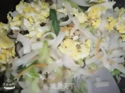 Make Fat intestine and river powder step 9