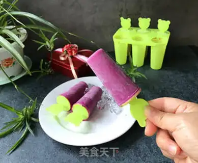 Make Banana flamingo milk bar ice step 12