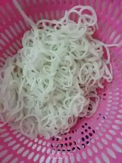 Make Delicious rice powder step 1