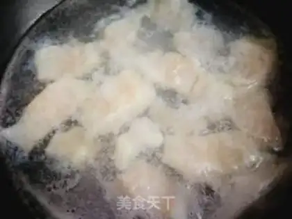 Make Boiled dragon willows step 3
