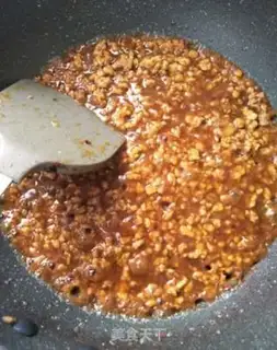 Make Shrimp sauce spinach noodles step 8