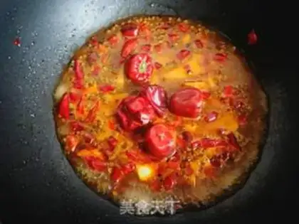 Make Boiled dragon willows step 11