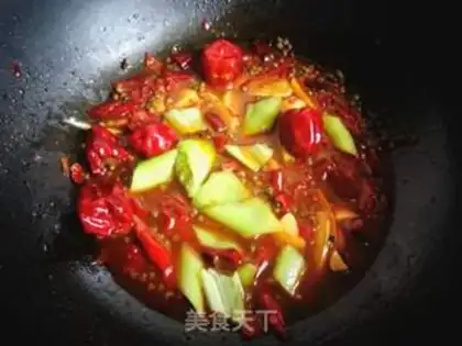 Make Boiled dragon willows step 12