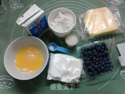 Make Blueberry scon step 0