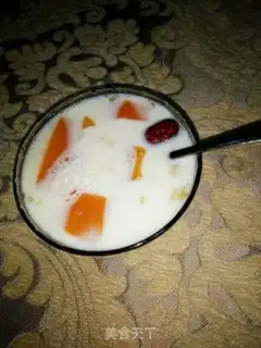 Make Milk papayas step 3