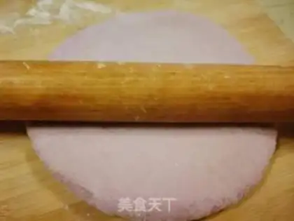 Make Potato pumpkin double rolls step 7