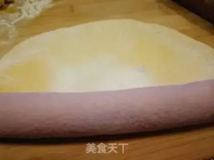 Make Potato pumpkin double rolls step 9