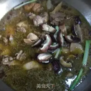 Make Chicken rice for mushrooms step 6