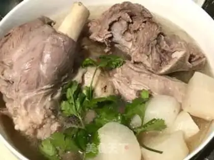 Make Clear the lamb step 3