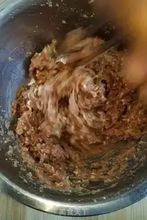 Make Meatball steamed eggs step 5