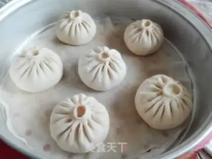 Make Cheese and pork buns step 6