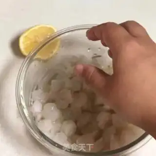 Make Fry mushroom shrimp step 2