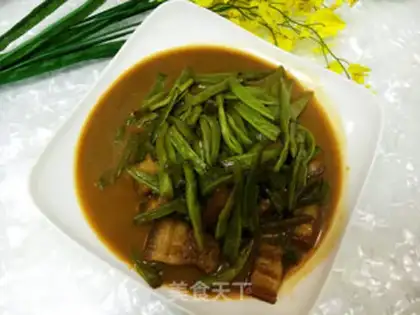 Make Four seasons of bean meat step 6