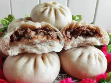 Make Cheese and pork buns step 9