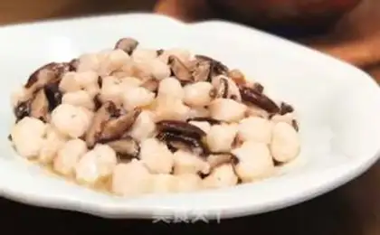 Make Fry mushroom shrimp step 9
