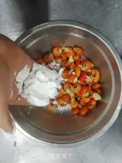 Make Cream lobster tail step 1