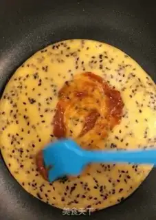 Make Breakfast grab cake step 5