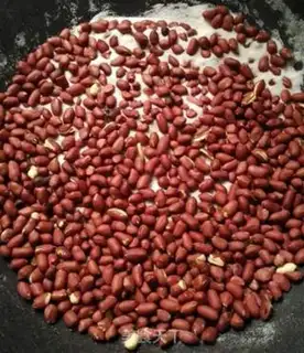 Make Salted peanut rice step 2