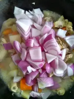 Make Curry potato chicken step 9