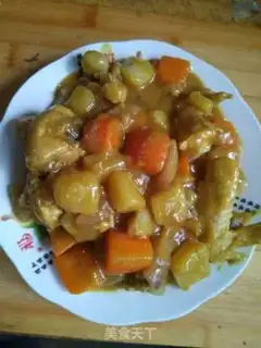 Make Curry potato chicken step 11