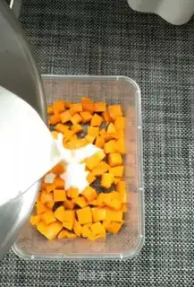 Make Mango milk pudding step 4