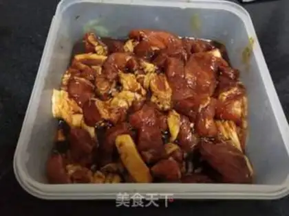 Make Big meat step 1