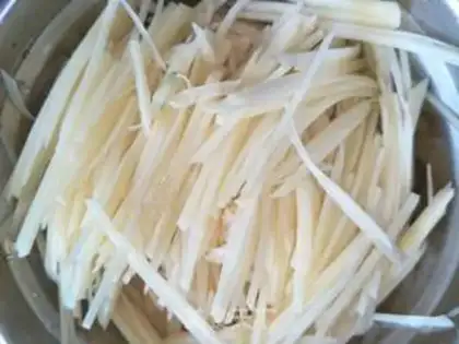Make Pepper potato step 1