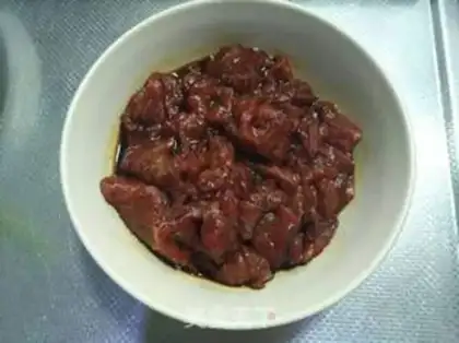 Make Beef rice step 0