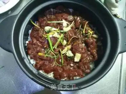 Make Beef rice step 4