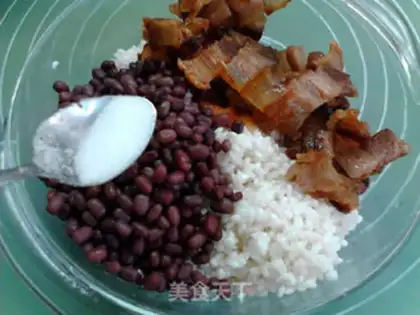 Make The altar is red beans step 8