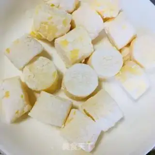 Make Sugar and tofu step 1