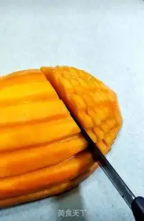 Make Orange papaya step 3