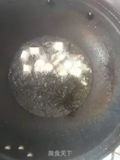 Make Tea mushroom fried meat step 4