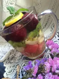 Make Simple fruit tea step 5