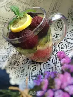 Make Simple fruit tea step 7