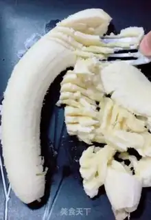 Make Banana sesame ball step 0