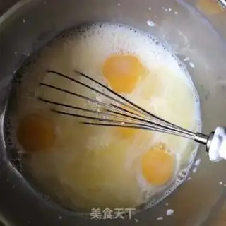 Make A little cream pudding step 3