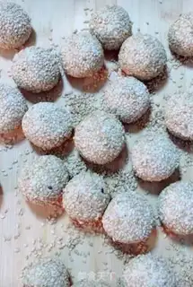 Make Banana sesame ball step 4