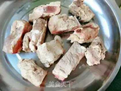 Make Red burn ribs step 1