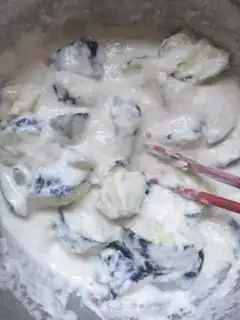 Make Cheese with cucumber step 2