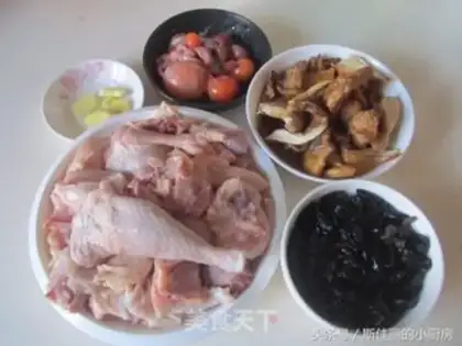 Make Chicken soup for mushrooms step 0