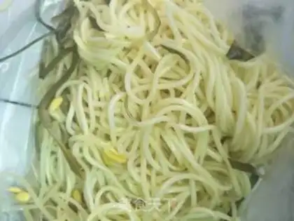 Make Frozen noodles step 3