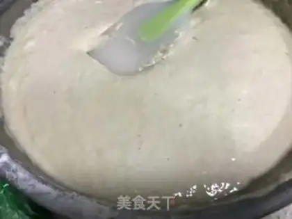 Make Red-sugar hairloaf step 10
