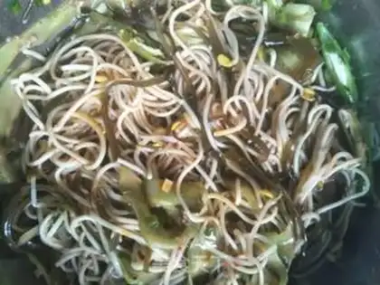 Make Frozen noodles step 6