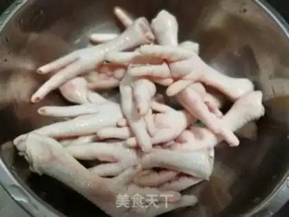 Make Lemon chicken claws step 1