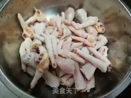Make Lemon chicken claws step 2