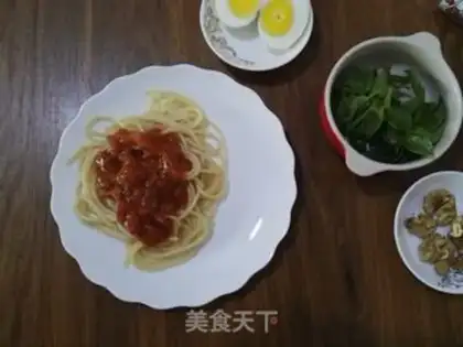 Make Peach pasta step 4