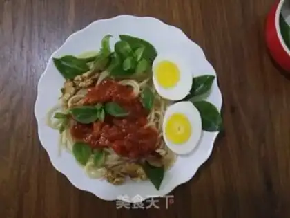 Make Peach pasta step 5