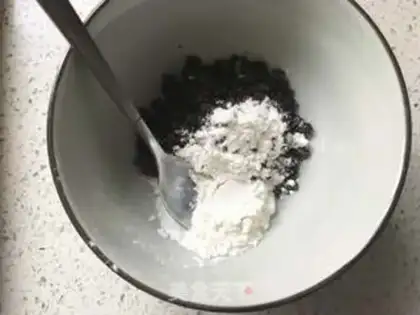 Make Red sugar haircake step 8